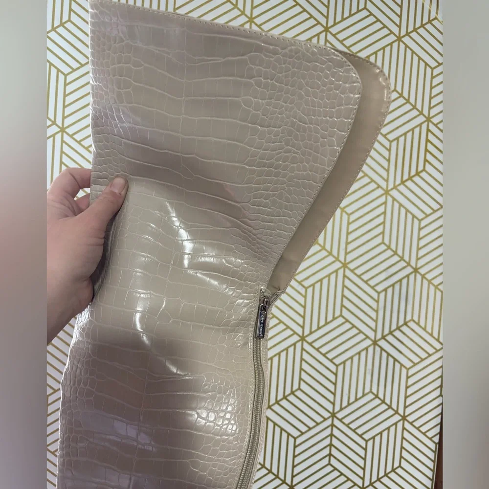 Cape Robbin Cream Over-the-Knee heeled Boots size 8 - Picture 10 of 13